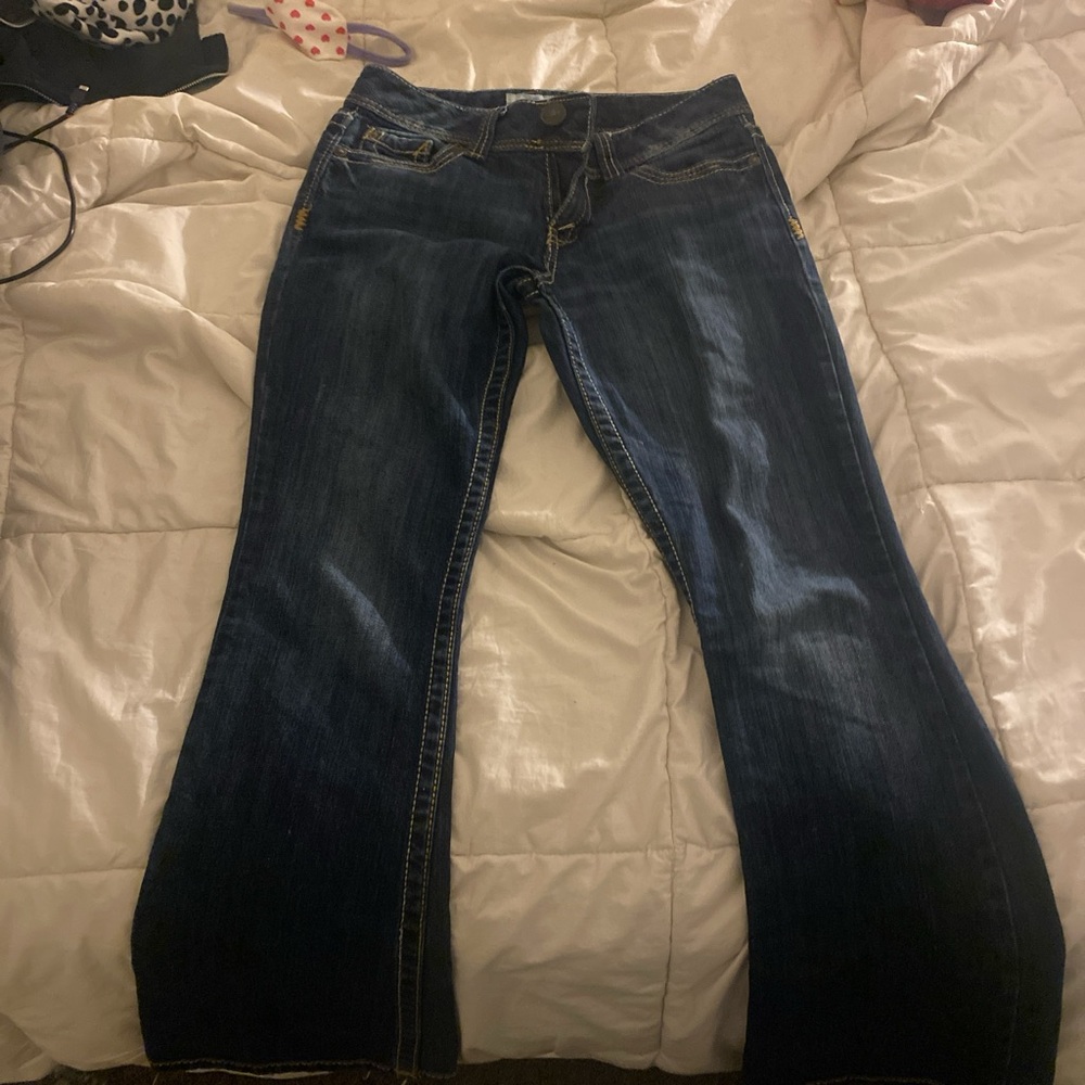 Aeropostale Dark Blue Flare Jeans